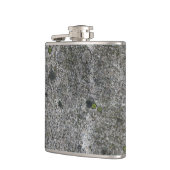 Flasques Gris de granit avec de la mousse verte (Gauche)