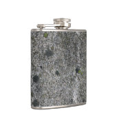Flasques Gris de granit avec de la mousse verte (Droite)