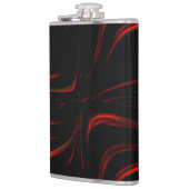 Flasques Gris rouge sur arrière - plan noir (Gauche)