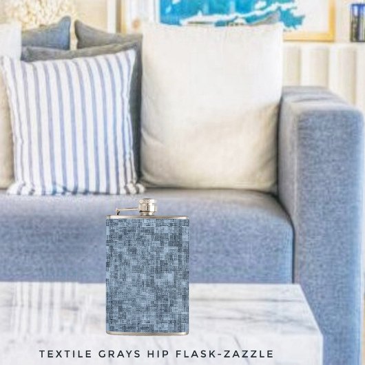 Flasques Gris textiles