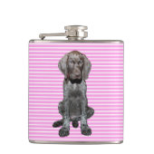Flasques Grizzly brillant en rose (Devant)