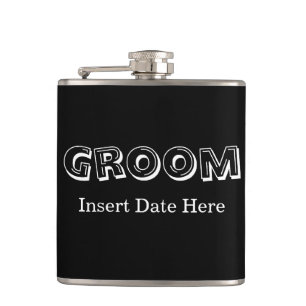 Flasques Groom   MARIAGE
