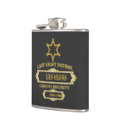 Flasques Groom's Security Last Night Patrol (Gauche)