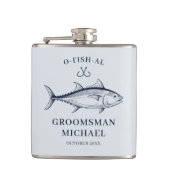 Flasques Groomsman Best Man Simple Fun Cadeau (Devant)