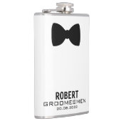 Flasques Groomsmen Wedding Party Nom personnalisé (Droite)