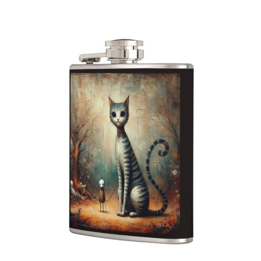 Flasques Gros chat (Gauche)