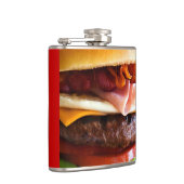 Flasques Gros hamburger drôle (Droite)