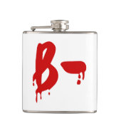 Flasques Groupe sanguin B- Hôpital d'horreur négatif (Devant)