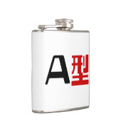 Flasques Groupe sanguin Un Kanji Japonais (Droite)