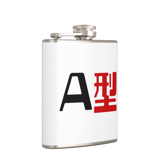 Flasques Groupe sanguin Un Kanji Japonais (Droite)