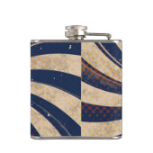 Flasques Grunge Circus Sugar Skull Ringmaster Personalised (Dos)