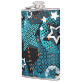 Flasques Grunge star motif, design pour enfants ludique. (Gauche)