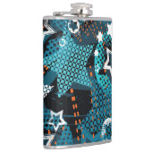 Flasques Grunge star motif, design pour enfants ludique. (Droite)