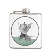 Flasques Guerrier numérique (Devant)