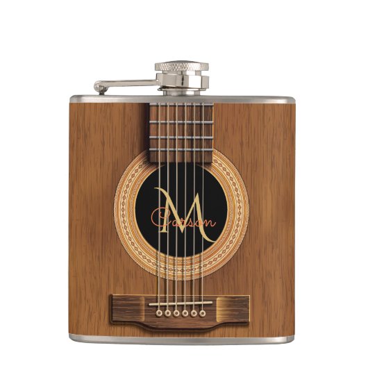 Flasques Guitare acoustique en bois chaude (Devant)