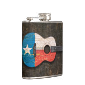 Flasques Guitare acoustique rayée et utilisée de drapeau du (Droite)