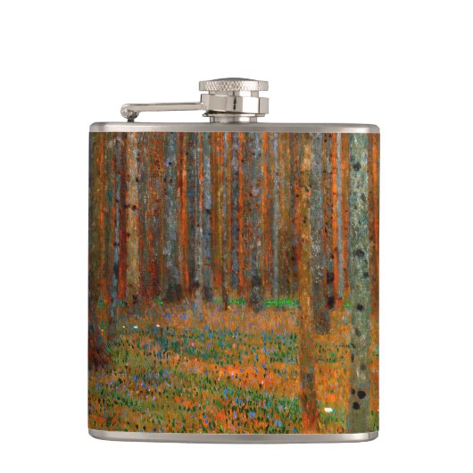Flasques Gustav Klimt - Forêt de pins de Tannenwald (Devant)