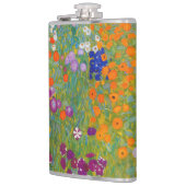 Flasques Gustav Klimt - Jardin des fleurs (Gauche)