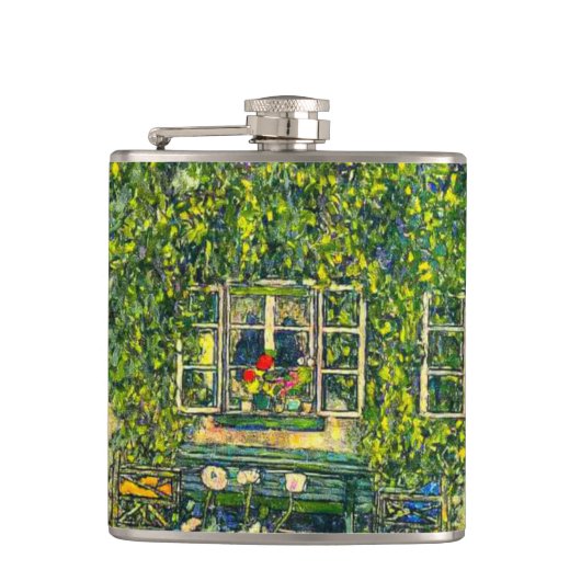 Flasques Gustav Klimt La Maison de Guardaboschi (Devant)