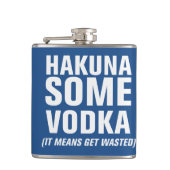 Flasques Hakuna de la vodka (Devant)