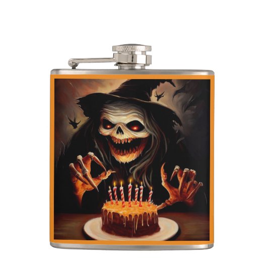 Flasques Halloween - Anniversaire 5 (Devant)