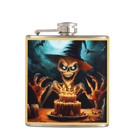 Flasques Halloween - Anniversaire 6 (Devant)