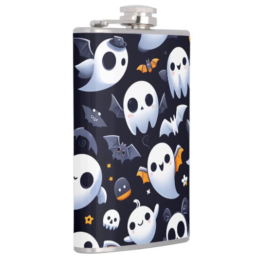 Flasques Halloween avec un joli fantôme (Droite)