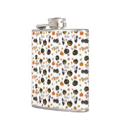 Flasques Halloween Cat Boo (Gauche)