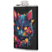 Flasques Halloween/Cat/Sorcière/Assistant (Gauche)