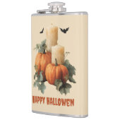 Flasques Halloween Citrouilles et bougies (Gauche)