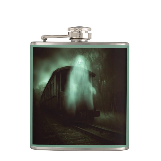 Flasques Halloween - Train hanté 2 (Devant)