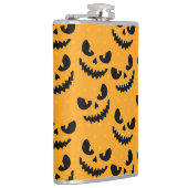 Flasques Halloween : visages effrayants, style vintage. (Droite)