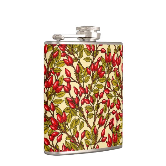 Flasques hanches roses, rouge, vert, jaune (Droite)