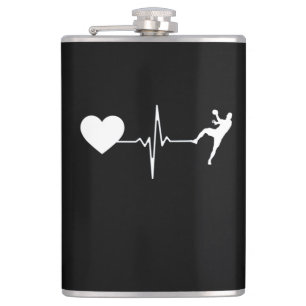 Flasques Handball Handball Player Hearbeat