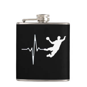 Flasques Handball - Handball Player Heartbeat