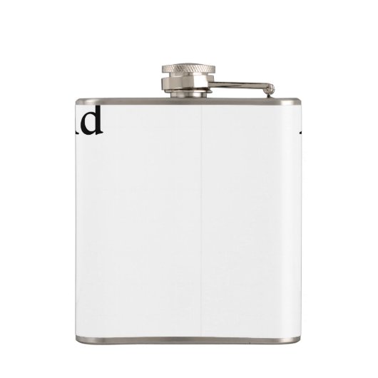 Flasques Handsome et peut cuisiner ajouter nom maître chef  (Dos)