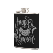 Flasques Happy Halloween chauves-souris Jack-o'-lantern (Gauche)