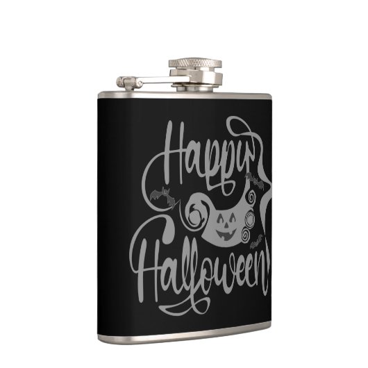 Flasques Happy Halloween chauves-souris Jack-o'-lantern (Droite)