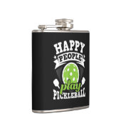 Flasques Happy People Play Pickleball - Paddleball Player (Droite)