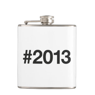 Flasques Hashtag 12 Anniversaire 2013
