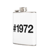 Flasques Hashtag 1972 53 Anniversaire (Gauche)