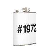 Flasques Hashtag 1972 53 Anniversaire (Droite)