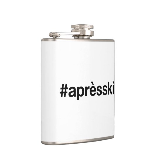 Flasques Hashtag SKI APRES (Droite)