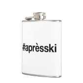 Flasques Hashtag SKI APRES (Gauche)