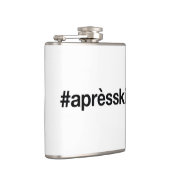 Flasques Hashtag SKI APRES (Droite)