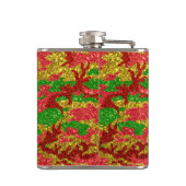 Flasques Haus De Camo Gold Motif (Dos)