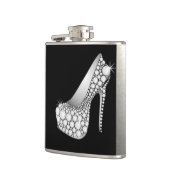 Flasques Haut talon de diamant blanc (Gauche)