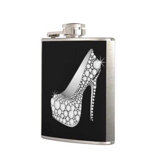 Flasques Haut talon de diamant blanc (Gauche)