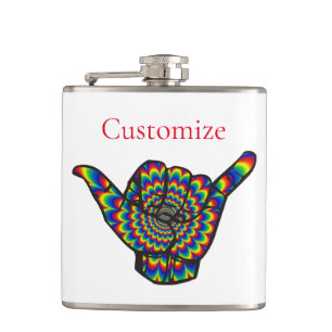 Flasques Hawaiian Shaka Psychedelic Thunder_Cove