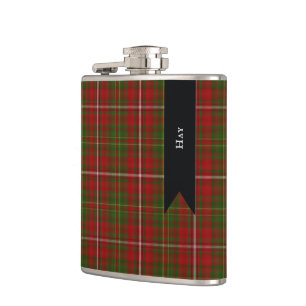 Flasques Hay Scottish Clan Tartan Plaid Motif